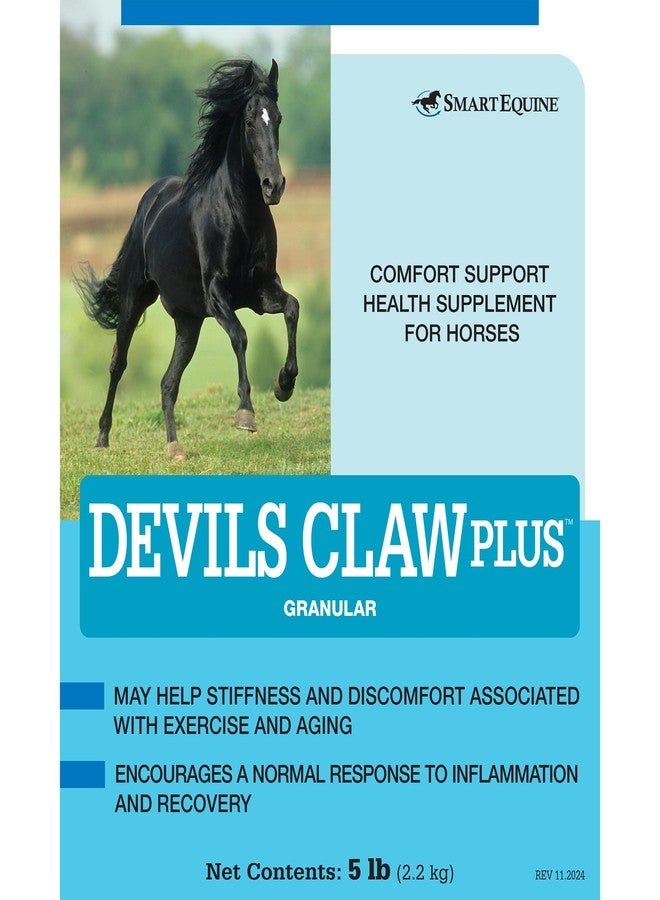 SmartEquine | Devil's Claw Plus Granular | Horse Joint Supplement with Yucca for Horses | Supports Joint Strength, Comfort & Mobility | Antioxidant Support Supplement | 5 lb - Image 2